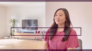 [Monatslied] Le Violette (제비꽃)- A.Scarlatti - Soprano Sooyeon Lee 소프라노 이수연