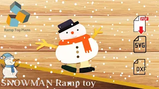 DIY Ramp toy Snowman Walker PDF Patterns And Vectors