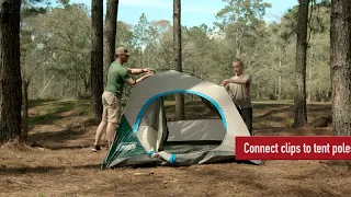 How to Set Up Your Coleman SkyDome 4-Person Tent for Camping with Rainfly