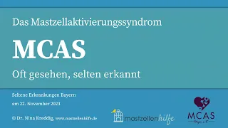 Gesundheitspolitik aktuell: Das Mastzellaktivierungssyndrom (MCAS) beim SEB 2023