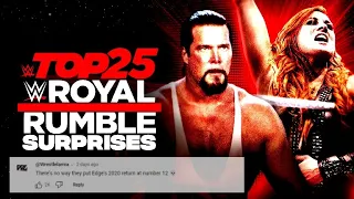 Top 8 vs. 25 Surprise Royal Rumble Entrants: WWE Top 10 Special Edition
