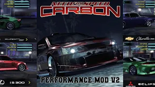 NFSC Showcasing MW + Underground Blacklist + Performance Mod V2 Showsase (Mod In Description)