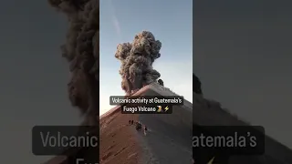 Travellers witness Volcanic Eruption 🤯🌋