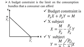 Consumer Choice theory Part 6: The Budget Constraint