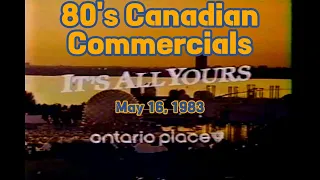 80's Canadian Nostalgic Ads 📺🇨🇦 CHCH May 16, 1983 Commercials