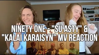Ninety One - "Su Asty"& "Kalai Karaisyn" MV | KEmchi Reacts