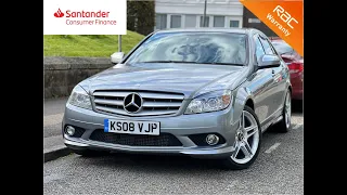 2008 Mercedes-Benz C Class 3.0 C320 CDI V6 Sport 7G-Tronic, KS08VJP - Premier Car Sales Ltd, Preston