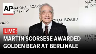 LIVE: Martin Scorsese walks red carpet as he picks up honorary Golden Bear at Berlin Film Festival
