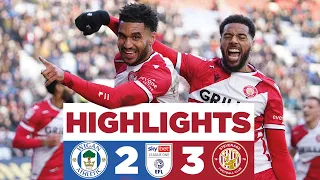 Wigan Athletic 2-3 Stevenage | Sky Bet League One highlights