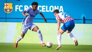 Alejandro Balde vs Girona FC Pre Season friendly