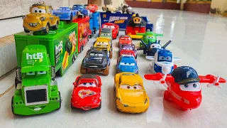 Looking for Disney Pixar Cars On the Rocky Road : Lightning Mcqueen, Chick Hicks, King, Francesco