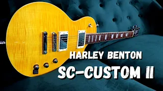 Harley Benton SC-Custom II Lemon Flame - Guitar Demo/Review