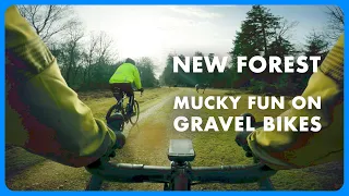 Mucky Forest Fun On Gravel Bikes | Off-Road Cycling | Powered By Bananas, Honey And Clotted Cream