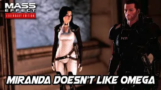 Omega, What a Pis*hole - Miranda - Mass Effect 2 Legendary Edition