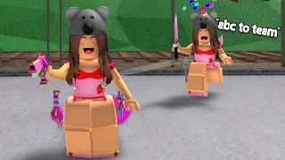 I Met a FAKE ANGELAZZ TEAMING, SO I DESTROYED Her in Roblox Murder Mystery 2!
