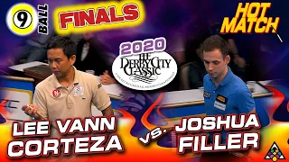 HOT MATCH FINALS: Lee Vann CORTEZA vs. Joshua FILLER - 2020 DERBY CITY CLASSIC 9-BALL FINALS