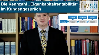 Die Kennzahl "Eigenkapitalrentabilität" im Kundengespräch