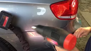 COLLISION ⚡️Damage undone on BMW 335i💥AMAZING PDR