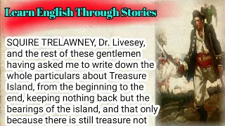 practice English || Treasure Island chapter 1 | learning English through stories|