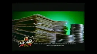 McDonalds NHL All Star Break commercial from 1998