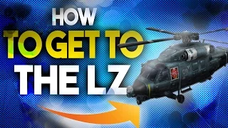 GETTING TO THE LZ IN MWR (Veteran Mode Easiest Route)