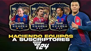 HACIENDO EQUIPOS A SUSCRIPTORES #25 - EA FC 24