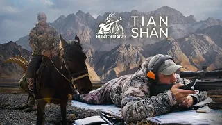 Epic Ibex Hunt in Kyrgyzstan (Running Shot at 330 Meters) | صيد الوعل في قيرغيزستان