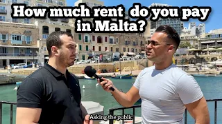 Asking people How Much Rent they Pay in Malta