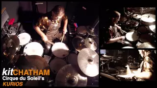 Cirque du Soleil's Kit Chatham live drum performance - Banquine from KURIOS