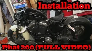 Sportster- PHAT 200 Installation  (Complete Video)