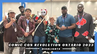 Comic Con Revolution Ontario 2023 Highlights