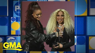 Mary J. Blige, Tyler Perry, Nipsey Hussle honored at BET Awards l GMA