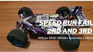 WLTOYS 124019 road to 100mph