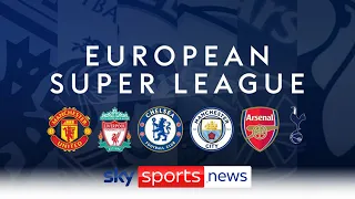 European Super League confirmed by 12 founding clubs