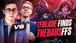 TheBausffs finds TFblade in Korean SoloQ and this happened... *Rank 1 INTER vs Rank 1 NA*