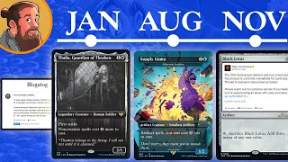 The Story of Magic: the Gathering in 2022 (told by one card from each month)