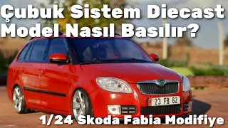 Çubuk Sistem Diecast Modeller Nasıl Basılır?