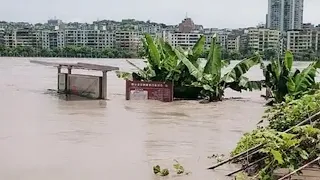 Three Gorges Dam| Chongqing Flooded Again as Three Gorges Dam Releases Floodwaters.