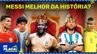 "O MESSI SÓ PODE SER COMPARADO COM O PELÉ NO FUTEBOL"