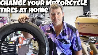 How to Change your Motorcycle Tires at Home