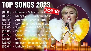 Adele, Miley Cyrus, Maroon 5, Ed Sheeran, Rihanna🎙🎶Billboard Top Songs 2023