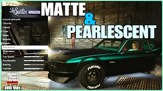 APPLY PEARLESCENT ON MATTE COLORS In GTA 5 ONLINE!