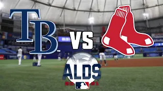 Tampa Bay Rays vs. Boston Red Sox | ALDS Game 2 | Live Play By Play & Reaction