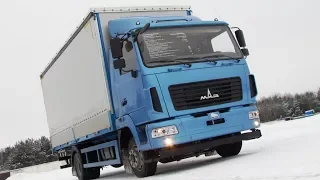 MAZ-4381C0. A small truck for long distances