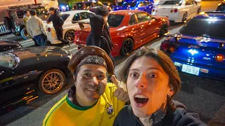 ENCONTRO ILEGAL de CARROS estilo VELOZES & FURIOSOS no JAPÃO