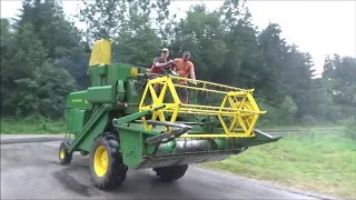 Žatva 2020 John Deere 330 na poliach