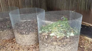 DIY Compost bin- fast, easy and cheap!