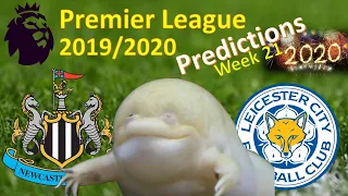 Premier League | Newcastle vs Leicester City | fpl  2019/20 Gameweek 21 | Guessing Frog predictions