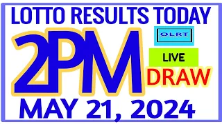 Lotto Results Today 2pm DRAW May 21, 2024 swertres results