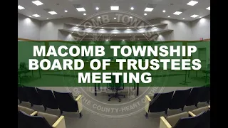 Board of Trustees Meeting January 13, 2021